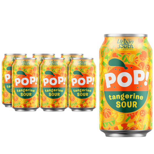 Urban South POP! Tangerine Sour 6pk 12oz Can 4.5% ABV