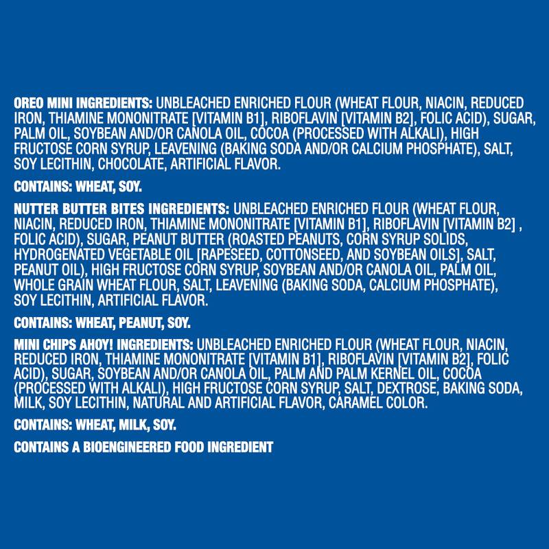 Nabisco Cookie Variety Multipack, 1 oz Bags, 10 ct