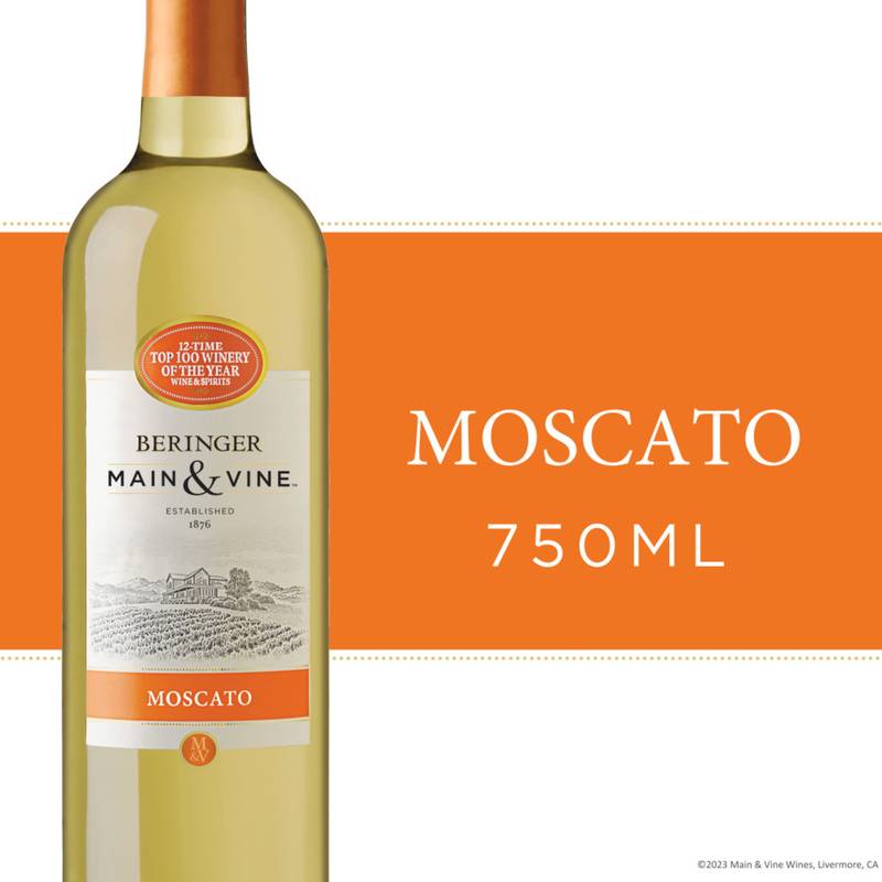 Beringer Main & Vine Moscato 750 Ml