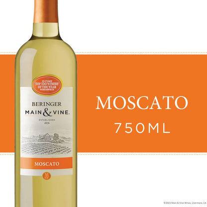 Beringer Main & Vine Moscato 750 Ml