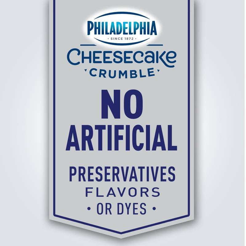 Philadelphia Original Cheesecake Crumble - 2ct/6.6oz