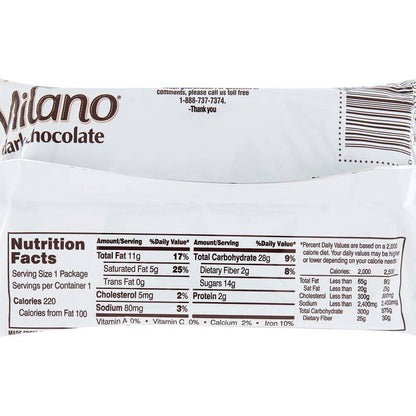 Milano Cookies Dark Chocolate 4ct