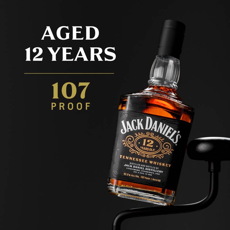 Jack Daniel's 12 Year Batch 1 Tennessee Whiskey 107 Proof 700ml