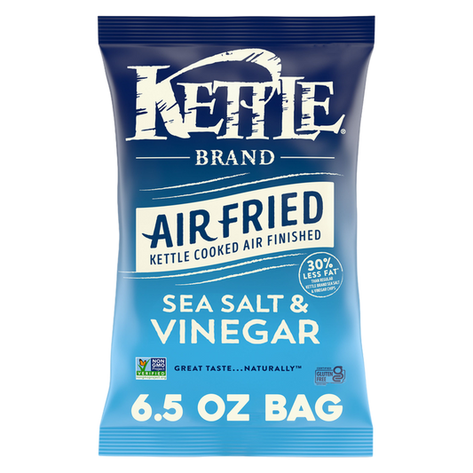Kettle Brand Air Fried Sea Salt & Vinegar Chips 6.5oz