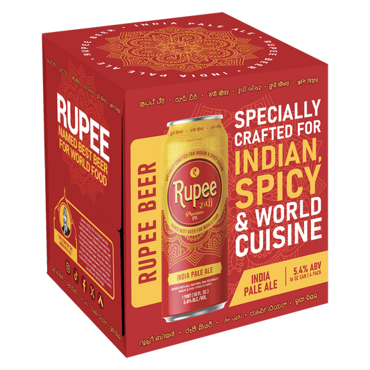 Rupee India Pale Ale 4pk 16oz Can