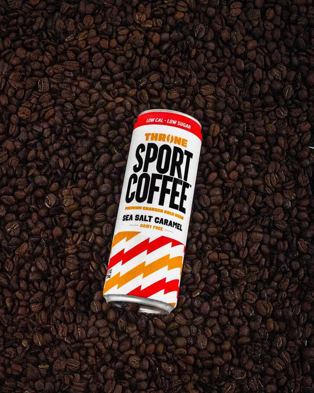Throne Sport Coffee Salted Caramel Coffee 11oz Can