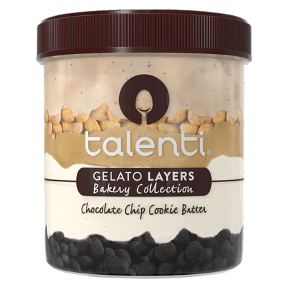 Talenti Layers Chocolate Chip Cookie Batter Pint