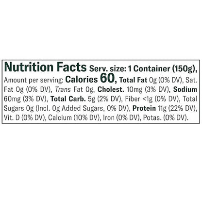 Chobani Zero Sugar Vanilla Greek Yogurt - 5.3oz