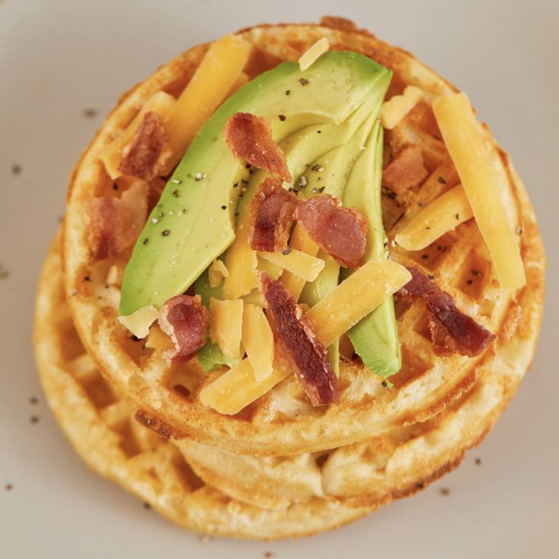 Brazi Bites Cheesy Gluten Free Waffles, 6ct