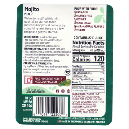 Master of Mixes Mojito 1L Btl