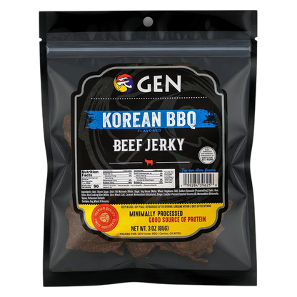 Gen Korean BBQ Beef Jerky