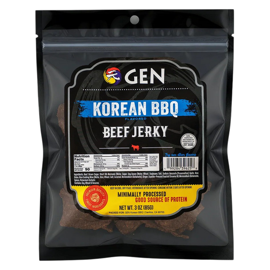 Gen Korean BBQ Beef Jerky