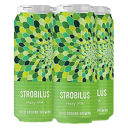 Solid Ground Brewing Rotating Hazy - Strobilus Hazy IPA 4pk 16oz Can