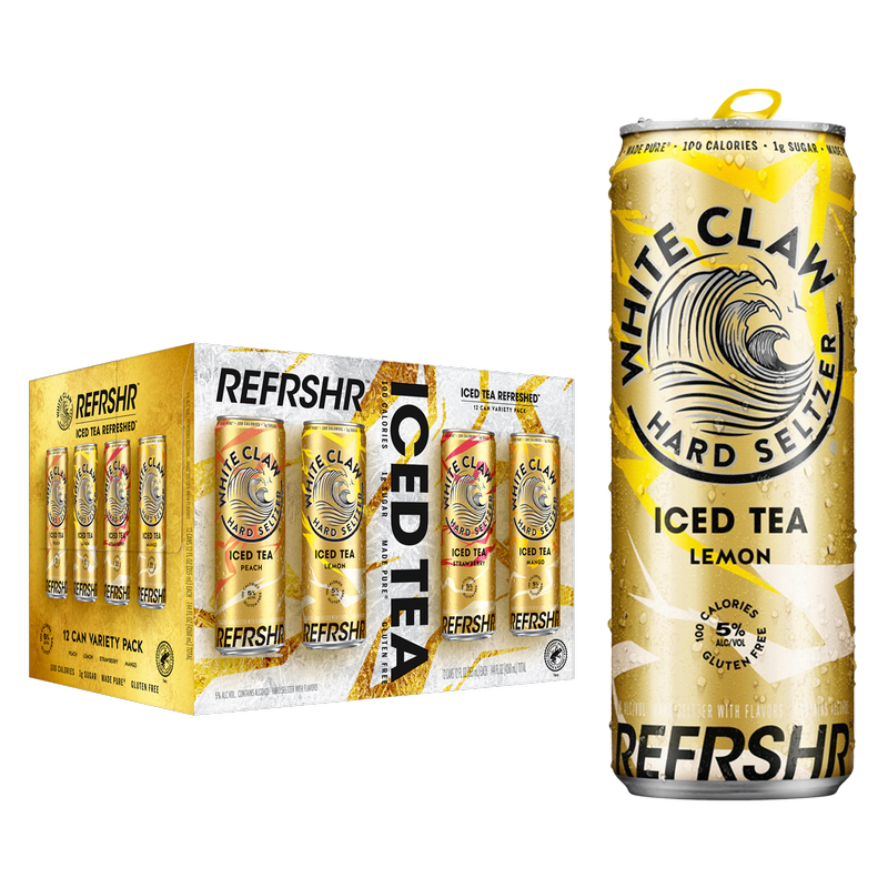 White Claw REFRSHR Iced Tea Variety 12pk 12oz Can 5.0% ABV