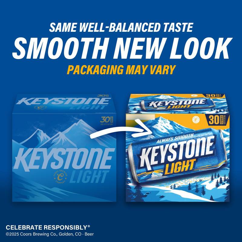 Keystone Light Single 24oz Can 4.1% ABV