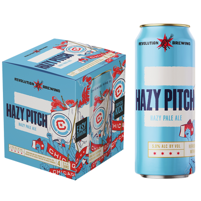 Revolution Hazy Pitch Hazy Pale Ale 4pk 16oz Can 5.0 % ABV