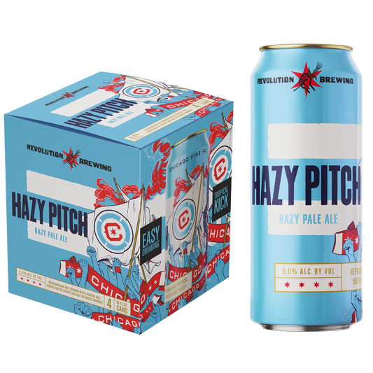 Revolution Hazy Pitch Hazy Pale Ale 4pk 16oz Can 5.0 % ABV
