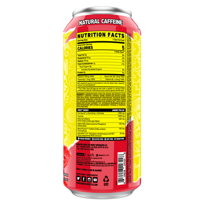 GHOST® Energy  Sour Patch Kids RedBerry 16oz Can