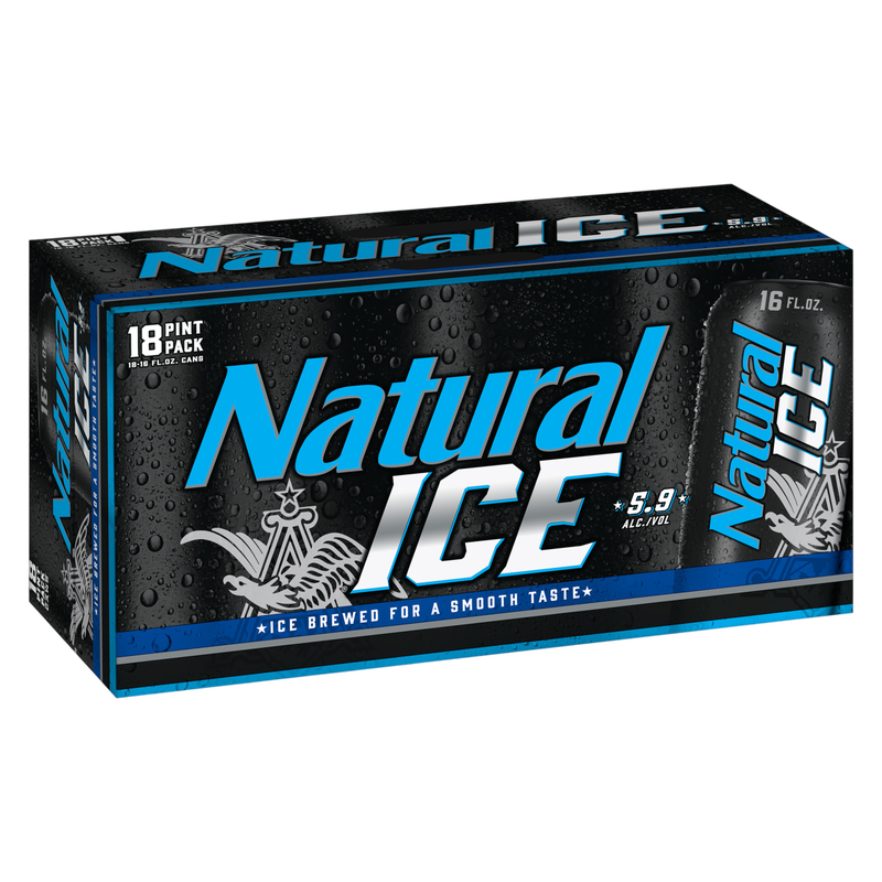 Natural Ice 18pk 16oz Can 6% ABV