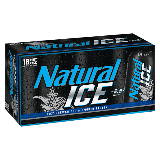 Natural Ice 18pk 16oz Can 6% ABV