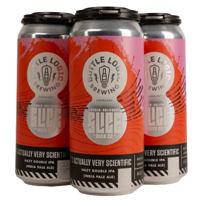 Bottle Logic Brewing It's Actually Very Scientific Hazy Dipa 4pk 16oz Cans
