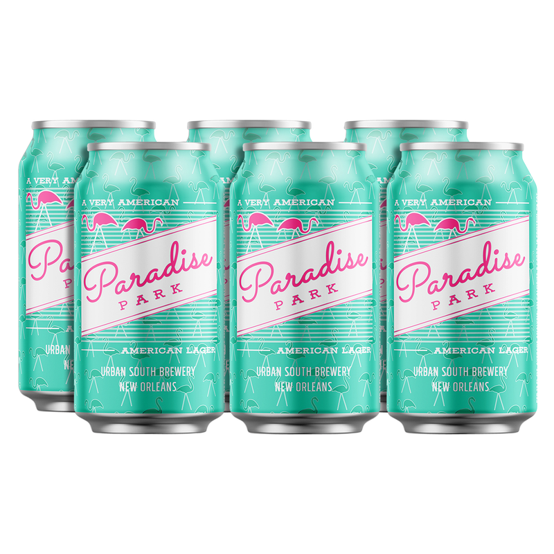 Urban South Paradise Park Lager 6pk 12oz Can 4.5% ABV