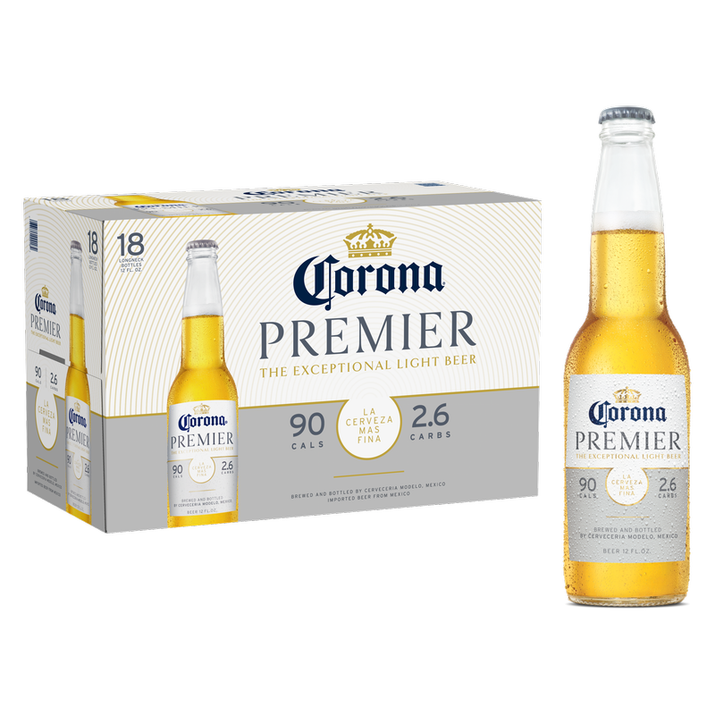 Corona Premier 18pk 12oz Btl 4.0% ABV
