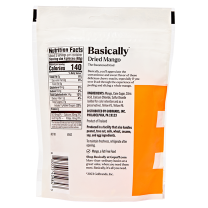 Basically Dried Sweetened Mango 4.5oz
