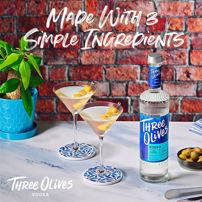 Three Olives Vodka Grape 50ml (60 Proof)