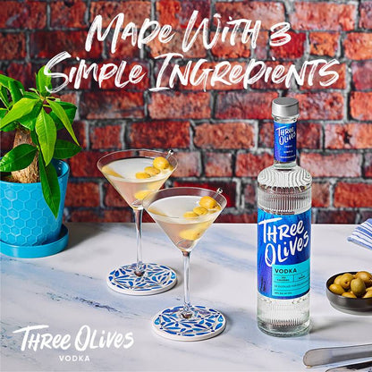 Three Olives Vodka Blueberry 1L (60 Proof)