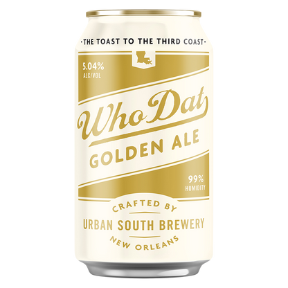 Urban South Who Dat Golden Ale 6pk 12oz Can 5.04% ABV