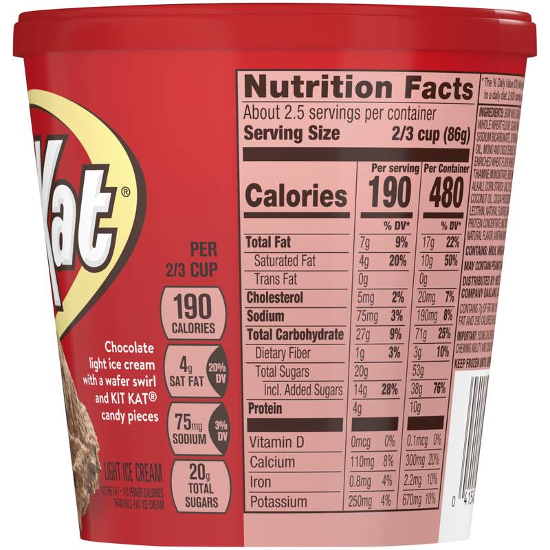 KitKat Light Ice Cream Pint