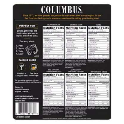 Columbus Charcuterie Board - 12.5oz