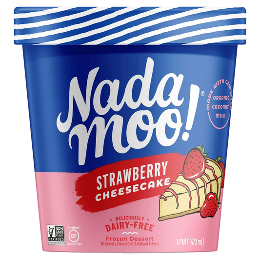 NadaMoo! Strawberry Cheesecake Dairy Free Frozen Dessert 16oz