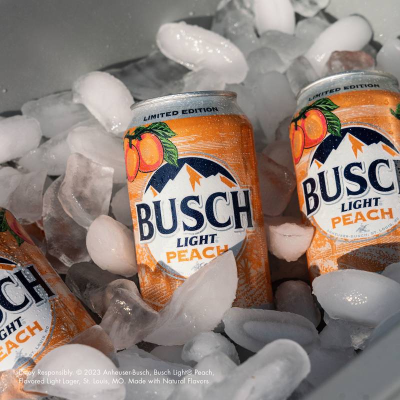 Busch Light Peach 12pk 12oz Can 4.1% ABV