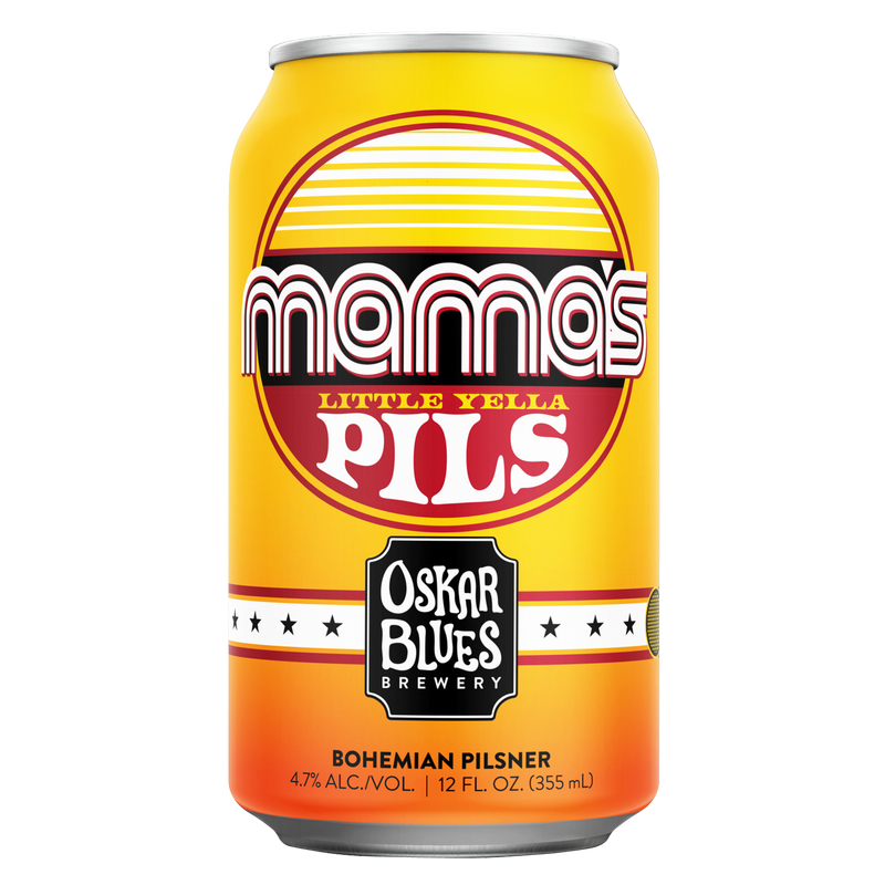 Oskar Blue's Mama's Little Yella Pils 6pk 12oz Can 4.7% ABV