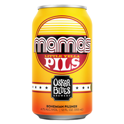 Oskar Blue's Mama's Little Yella Pils 6pk 12oz Can 4.7% ABV