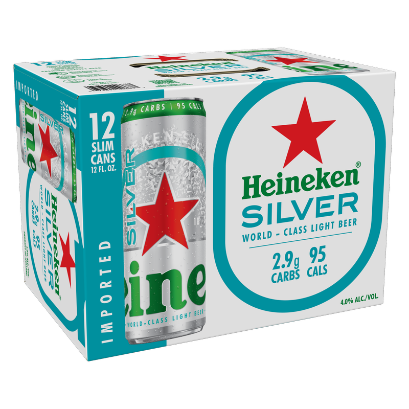 Heineken Silver 12pk 12oz Can 4% ABV