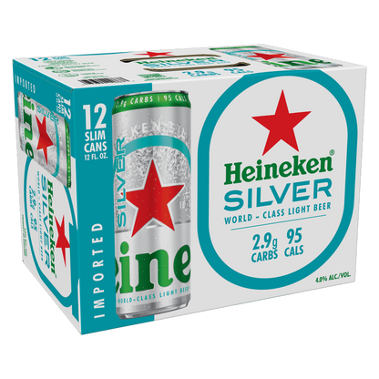 Heineken Silver 12pk 12oz Can 4% ABV