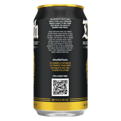 Liquid Death Sparkling Mountain Water 12pk 12oz Can