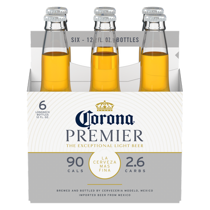 Corona Premier 6pk 12oz Btl 4.0% ABV