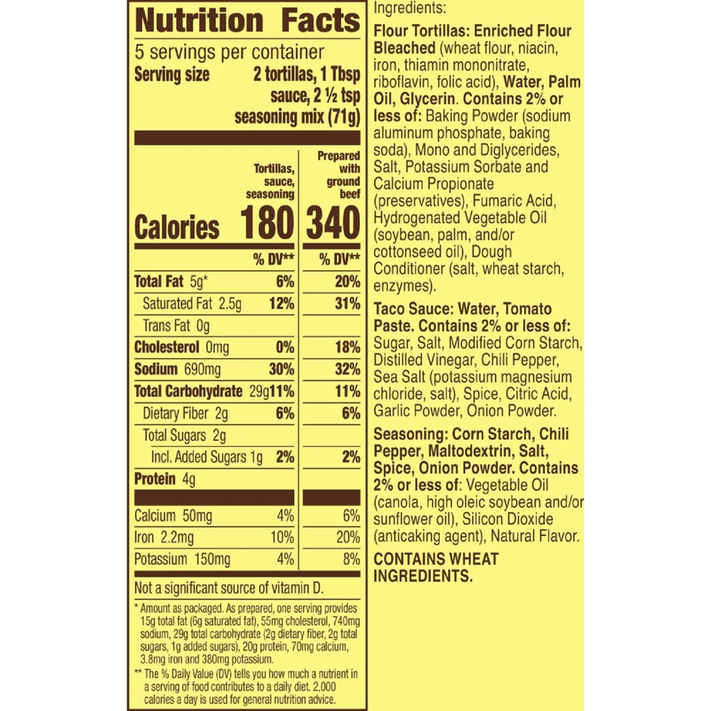 Old El Paso Taco Dinner Kit 12.5 oz