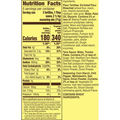 Old El Paso Taco Dinner Kit 12.5 oz