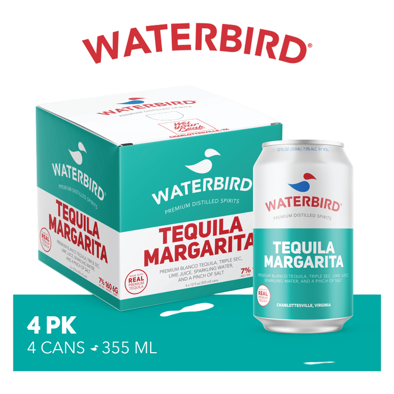 Waterbird Tequila Margarita 4pk 12oz 7% ABV