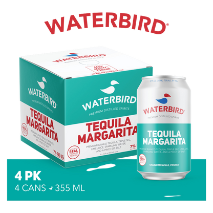 Waterbird Tequila Margarita 4pk 12oz 7% ABV