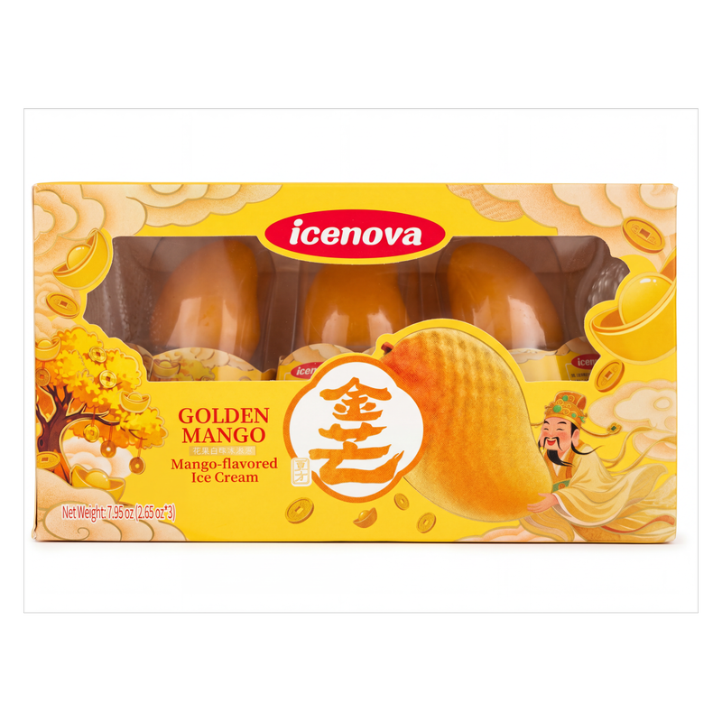 Ice Nova Mango Ice Cream 3ct