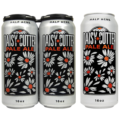 Half Acre Daisy Cutter Pale Ale 4pk 16oz Can 5.2% ABV
