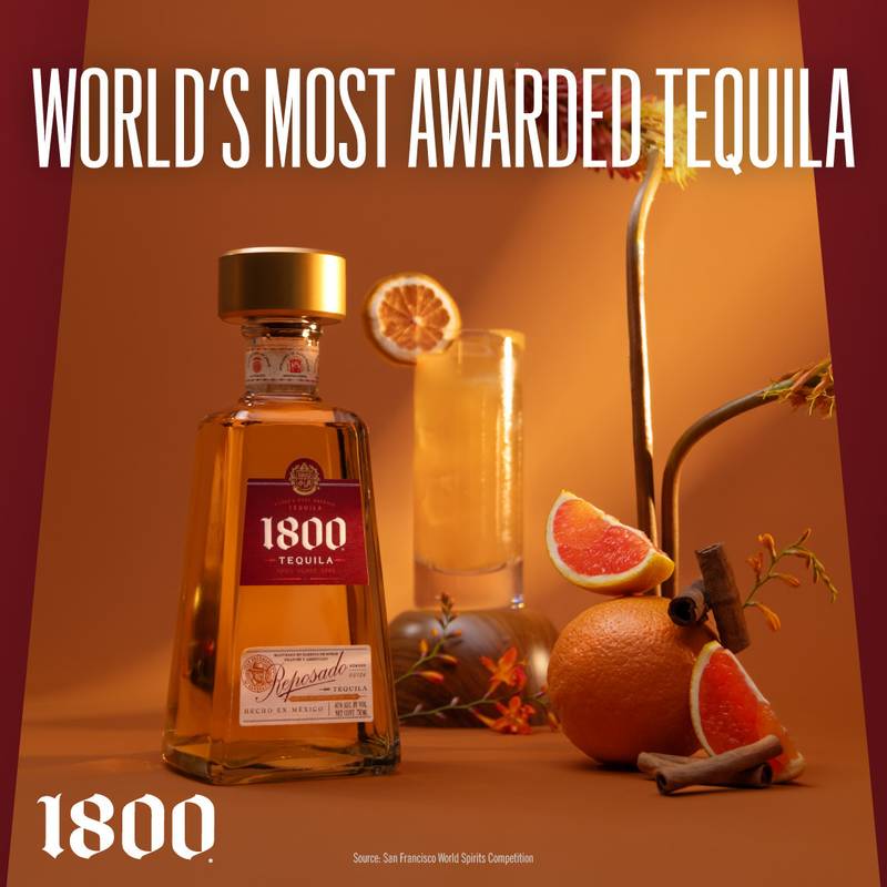 1800 Tequila Reposado 1L (80 Proof)