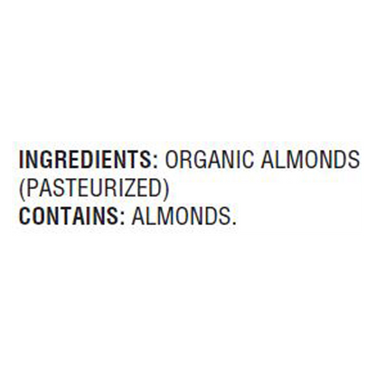 Woodstock Organic Raw Almonds, 7.5 oz