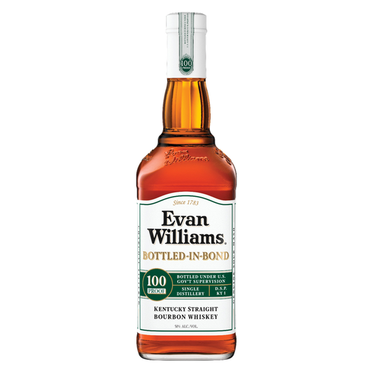 Evan Williams Bourbon White Label BIB 750ml (100 Proof)